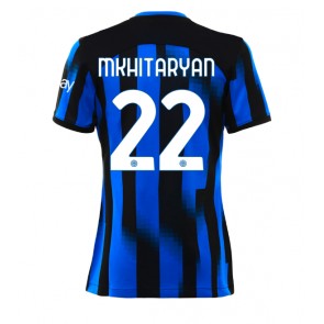 Inter Milan Henrikh Mkhitaryan #22 Hemmatröja Dam 2023-24 Kortärmad